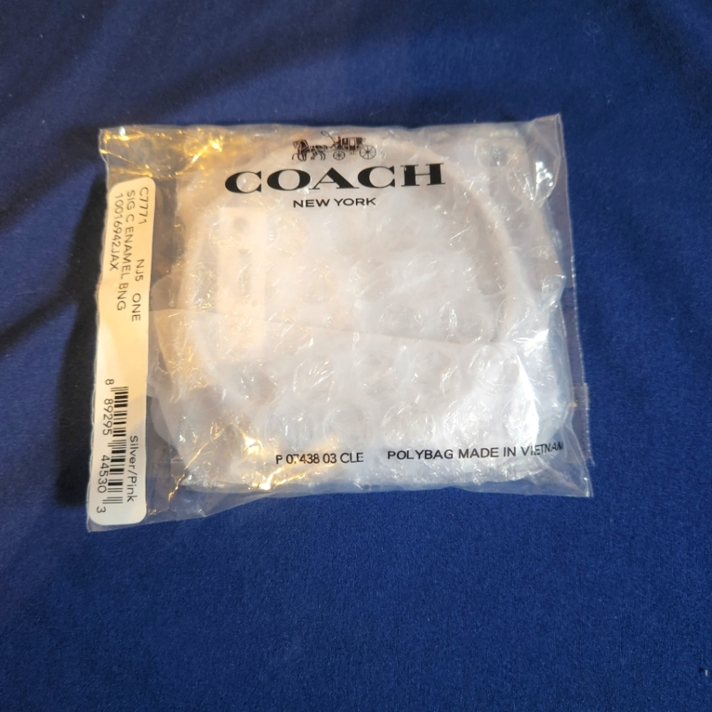 New coach bracelet